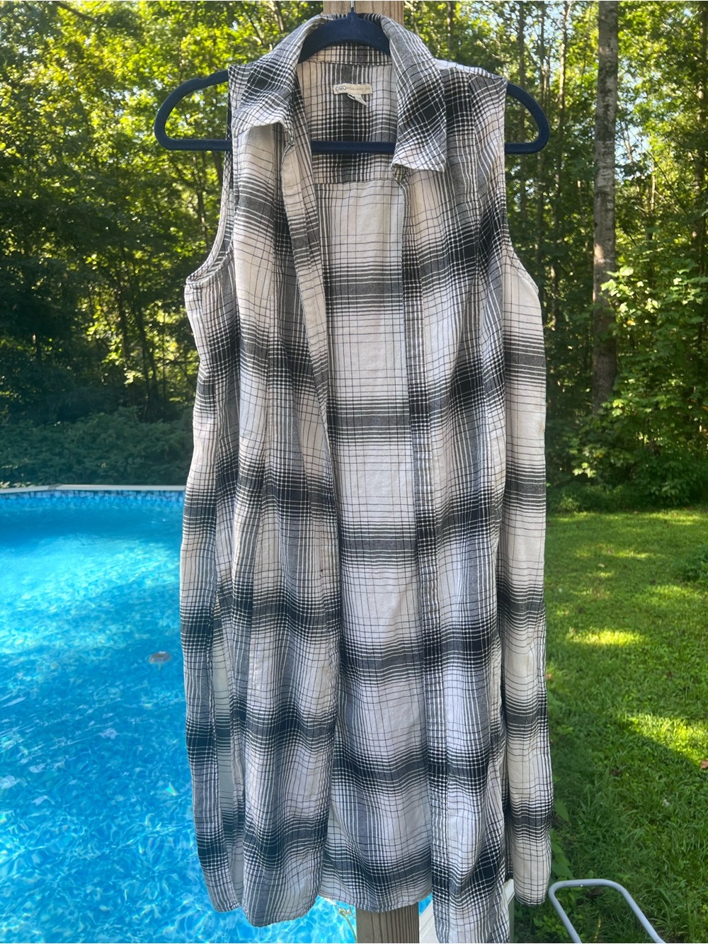 Plaid Vest